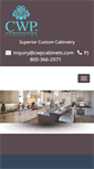 Mobile Screenshot of newrivercabinetry.com